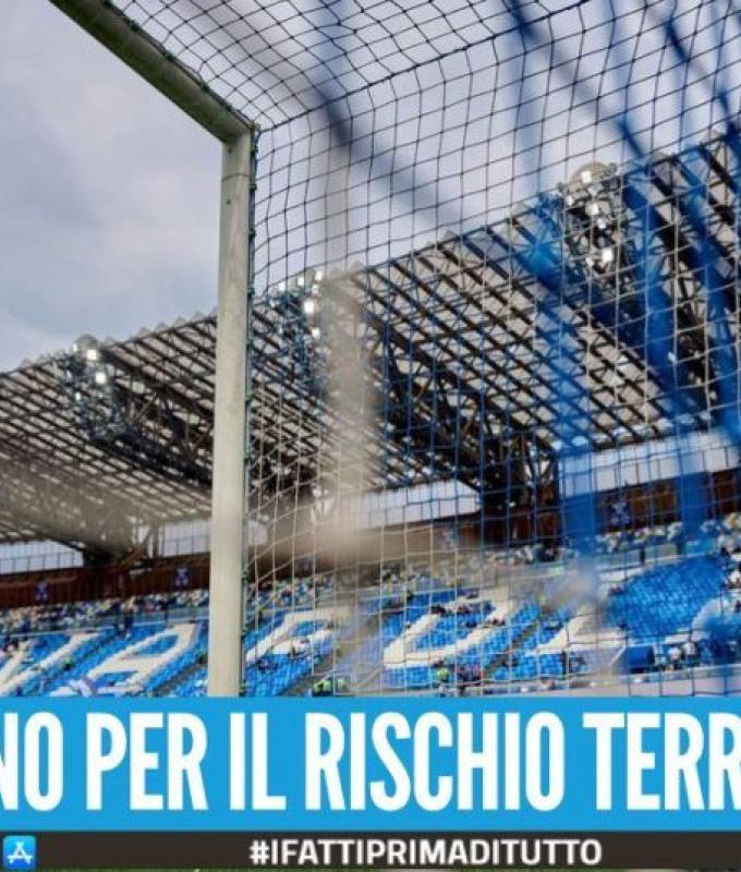 Piano di evacuazione allo stadio prima di Napoli-Bologna, il test in caso di terremoti – .