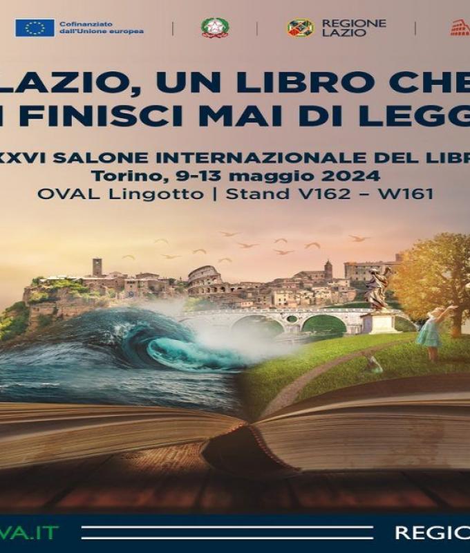 La Regione Lazio parteciperà al Salone Internazionale del Libro di Torino – .