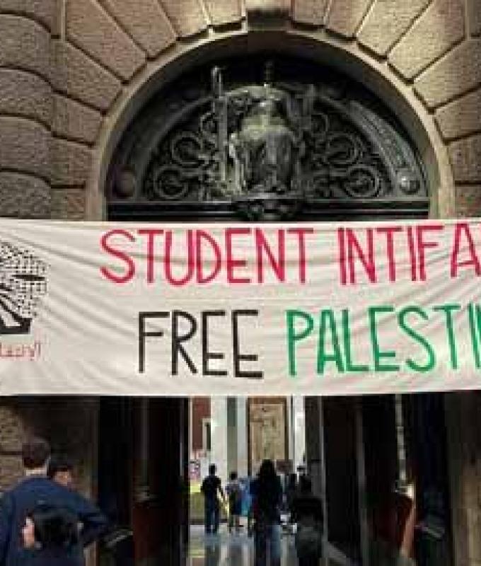 GC Giovani Comunisti del Veneto: solidali con l’intifada studentesca padovana