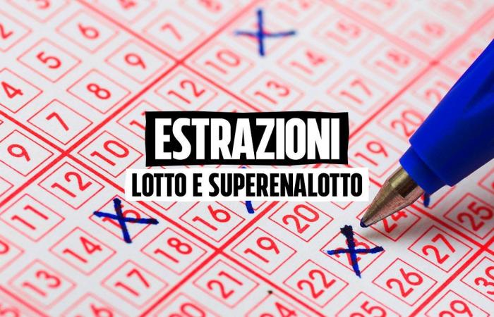 Estrazioni Lotto e SuperEnalotto oggi sabato 14 gennaio 2023, numeri vincenti e quote – .