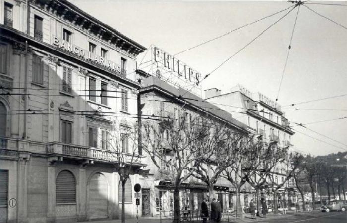 Como vintage in bianco e nero nel dossier sull’ex albergo San Gottardo – .