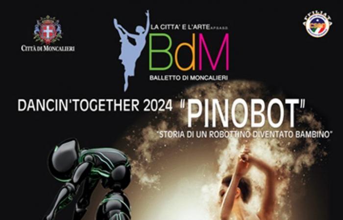 MONCALIERI – Il 21 giugno, alle Fonderie Limone, lo spettacolo di danza per bambini «Pinobot, storia di un piccolo robot diventato bambino» – .