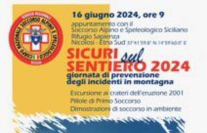 Domenica CNSAS Sicilia giornata di sensibilizzazione sugli incidenti in montagna – .