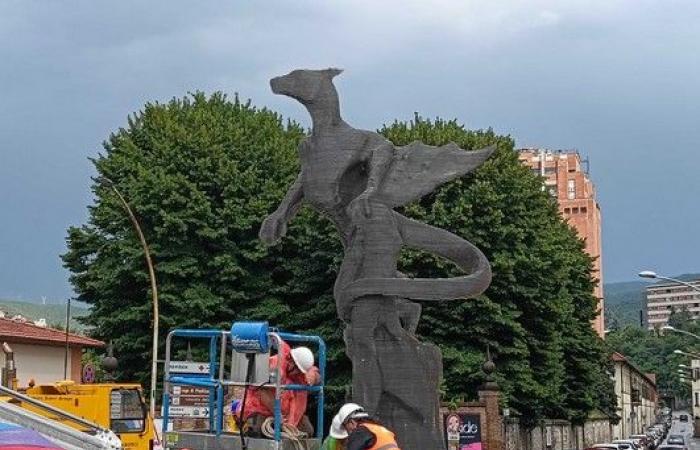 Il Tiro di Terni è il più grande drago d’acciaio d’Italia