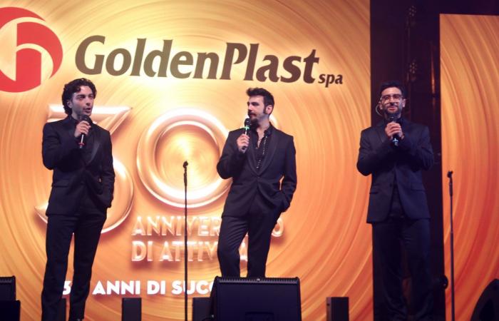 Goldenplast festeggia per una serata “capolavoro” con Il Volo (FOTO e VIDEO) – Picchio News – .