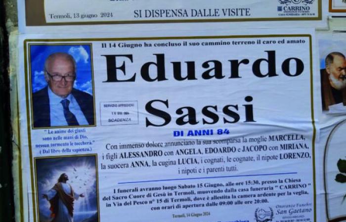 Termoli. È morto ieri all’età di 84 anni l’avvocato Eduardo Sassi – .