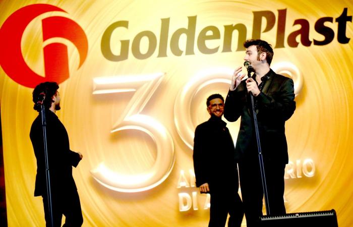 Goldenplast festeggia per una serata “capolavoro” con Il Volo (FOTO e VIDEO) – Picchio News – .