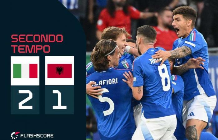 Italia-Albania 2-1, rimonta di Bastoni-Barella poi Frattesi prende il palo – LIVE – .