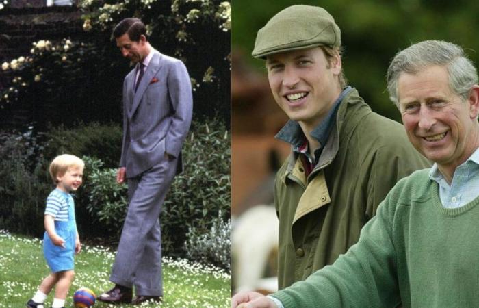 William e Re Carlo, la dedica del principe al padre con una foto prima della nascita di Harry – .