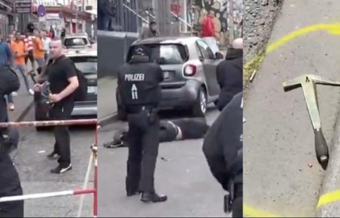 la polizia spara a un uomo con un’ascia. I tifosi olandesi hanno attaccato – .