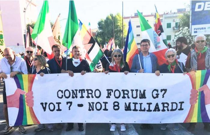 Il questore di Brindisi commenta la marcia di protesta contro il G7 – .