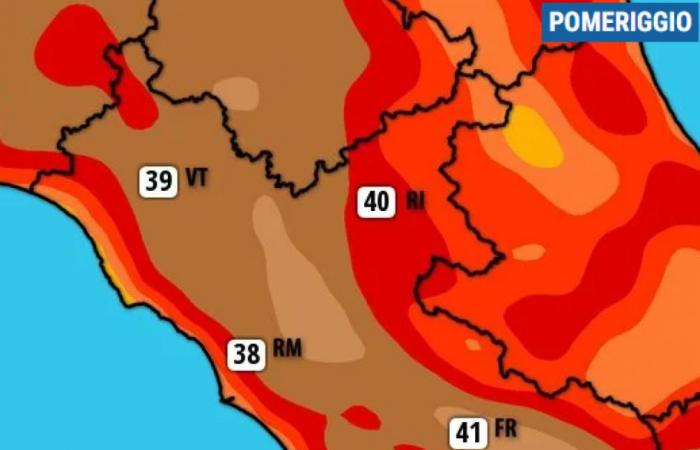 Tempo nel Lazio. Forte ondata di caldo africano imminente, sarà una settimana calda. Ecco i gradi attesi « 3B Meteo – .
