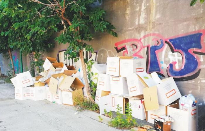 le urne abbandonate nel mercato di viale Sardegna – .