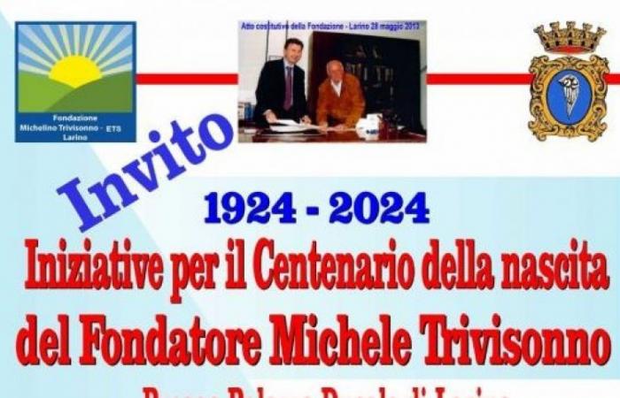 Larino. Due giorni di eventi per festeggiare il centenario della nascita del benefattore larinese Michele Trivisonno! – .