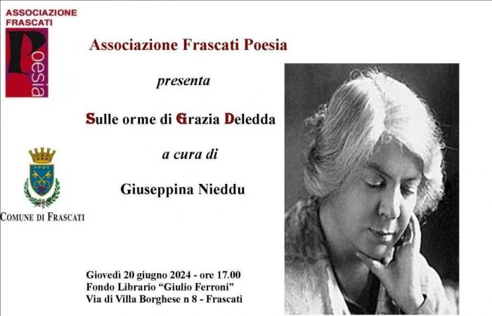 Frascati Poesia, il 20 giugno un incontro “Sulle orme di Grazia Deledda” – .