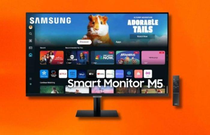Il Samsung Smart Monitor M5 è in offerta su Amazon al prezzo più basso di tutti i tempi – .
