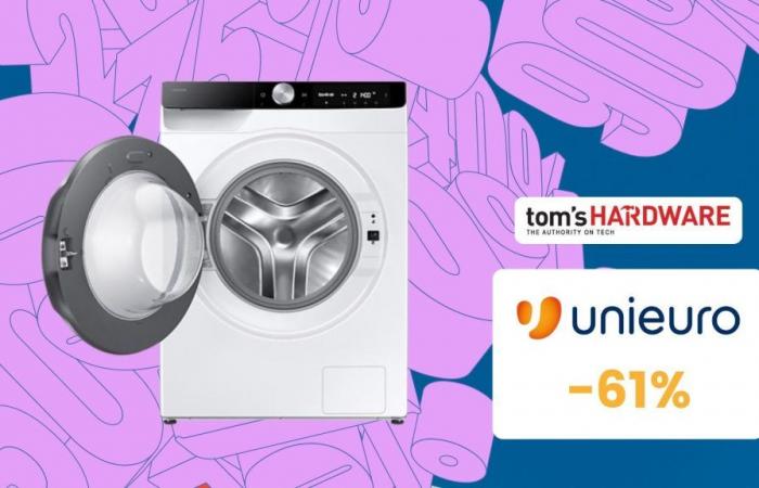 Risparmia ancora di più con lo sconto extra su questa lavatrice dal prezzo già imbattibile – .