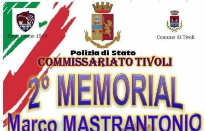 TIVOLI – 2° Memorial dedicato al Sovrintendente Marco Mastrantonio – – .