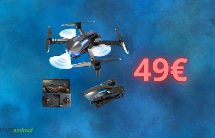 Drone con telecamera in OFFERTA a meno di 50 euro su AMAZON – .