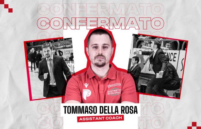 Tommaso Della Rosa riconfermato vice allenatore dell’Estra Pistoia Basket – .