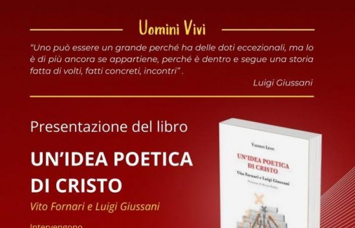 “Un’idea poetica di Cristo”. Valerio Lessi presenta il libro su Fornari e Giussani • newsrimini.it – .
