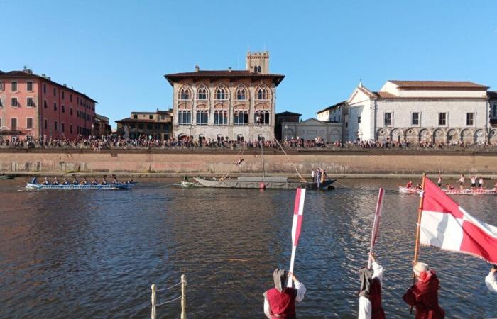 La barca rossa di San Martino vince il Palio di San Ranieri 2024 – .