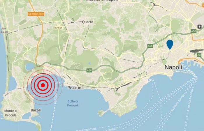 Terremoto nei Campi Flegrei, la terra trema ancora nella notte vicino Napoli: magnitudo 3,4 – .