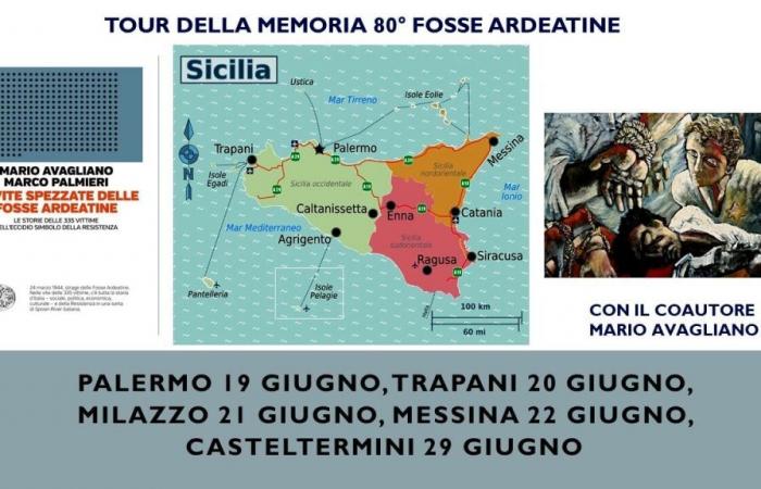 Presentazione del libro “Le vite spezzate delle Fosse Ardeatine” il 19 giugno 2024 a Palermo – .