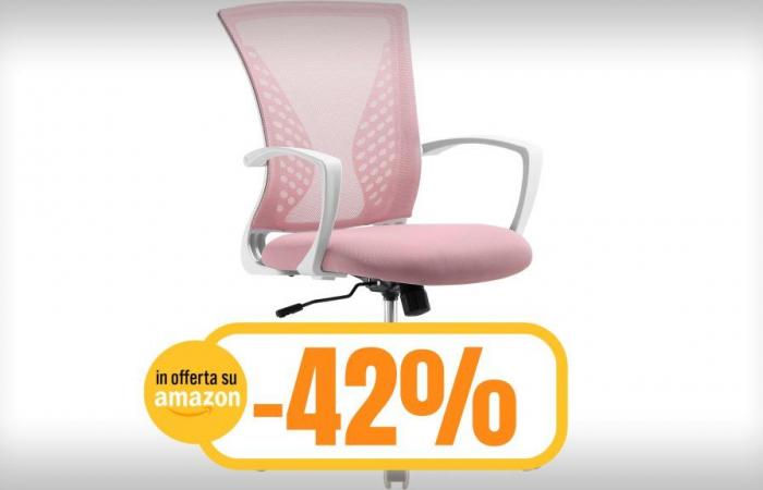 Bellissima e comoda sedia da ufficio rosa ad un PREZZO MOLTO BASSO! Prova l’opzione a dondolo – .