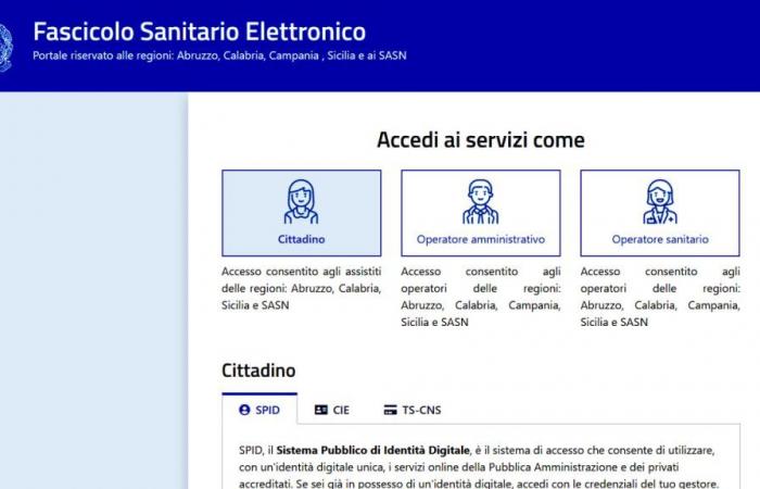 Utilizzo del fascicolo sanitario elettronico, in Abruzzo numeri molto bassi (2%) – .