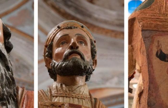 [MARSALA] Le statue dei Santi Pietro e Paolo sono tornate al loro splendore – VIDEO – .