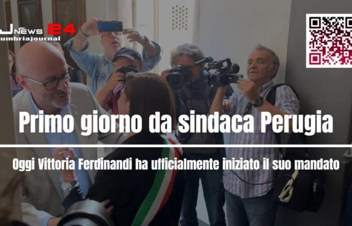 Primo giorno da sindaco di Perugia per Vittoria Ferdinandi – .