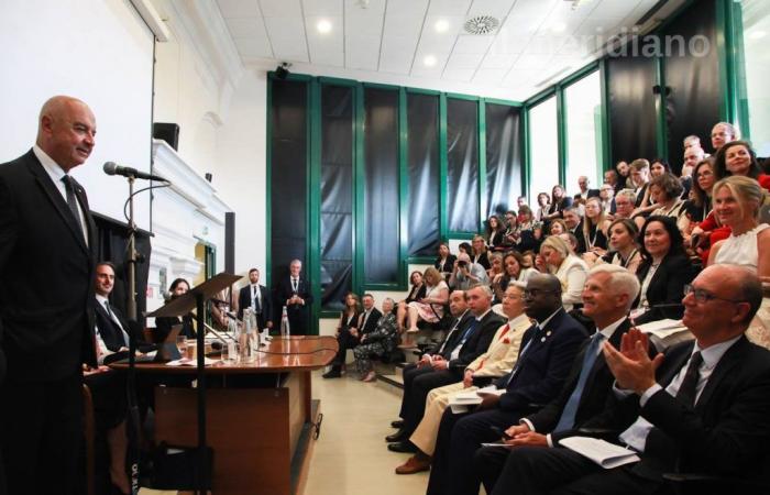 Il sindaco Roberto Dipiazza alla prima giornata dei ministri dell’Istruzione del G7 a Trieste – .