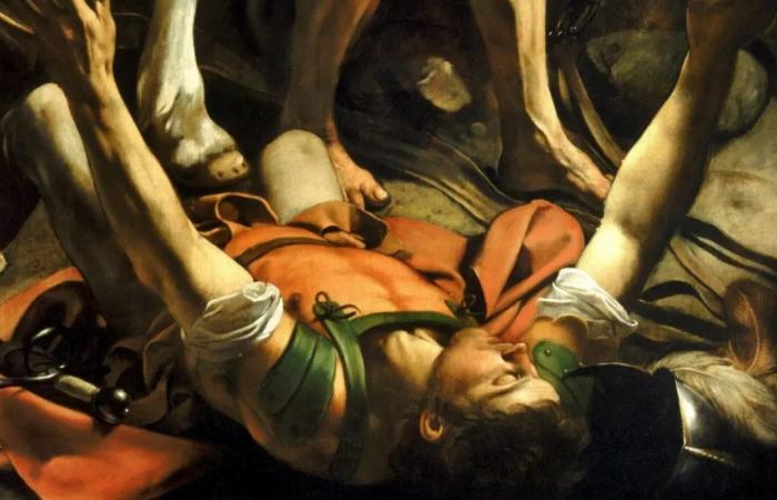 la Conversione di San Paolo di Caravaggio – ritorna Michelangelo Buonarroti – .