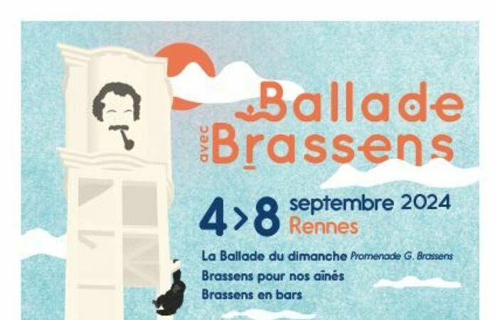 Passeggiata con Brassens Promenade Georges Brassens 35000 Rennes Rennes Giovedì 3 ottobre 2024 – .