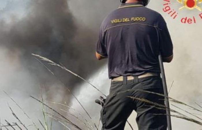 Reggio Calabria, le fiamme avvolgono un capannone industriale. La città in una coltre di fumo. VIDEO – .