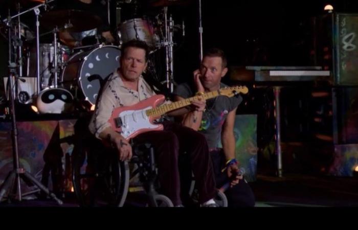 I Coldplay hanno suonato con Michael J. Fox, a Glastonbury – .