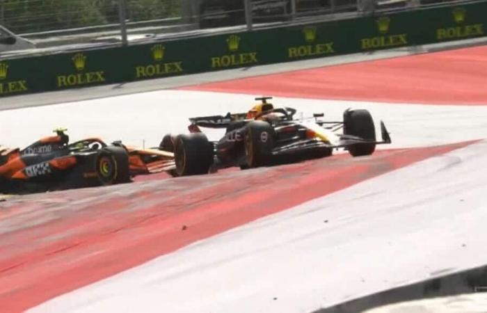 Scontro tra Verstappen e Norris, Ferrari sul podio con Sainz – .