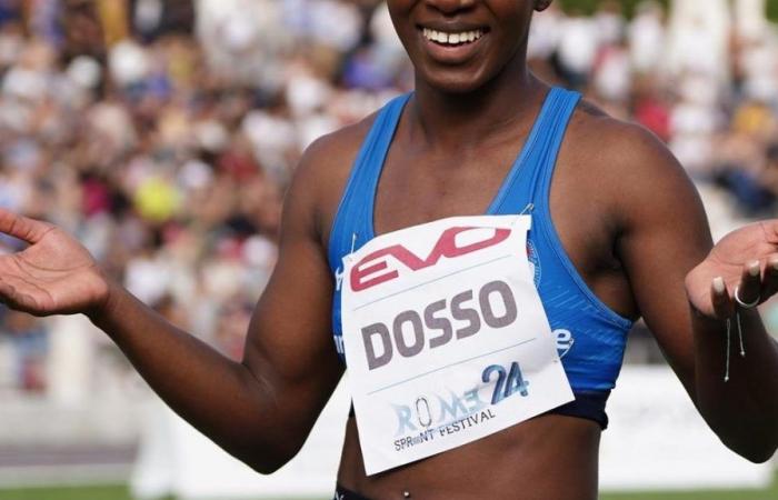 Dosso vince agevolmente i 100 metri. È il quinto titolo italiano per il velocista – .