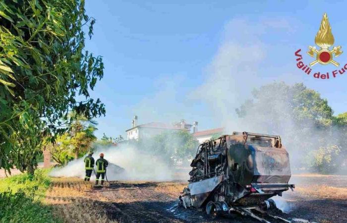 Dueville, incendio di macchinari agricoli: nessun ferito – .