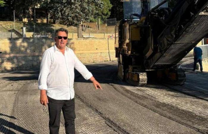 Picciano, nuovo asfalto sulla provinciale – Pescara – .