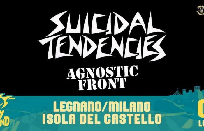 Rugby Sound, arrivano …Suicidal Tendencies e Agnostic Front – .