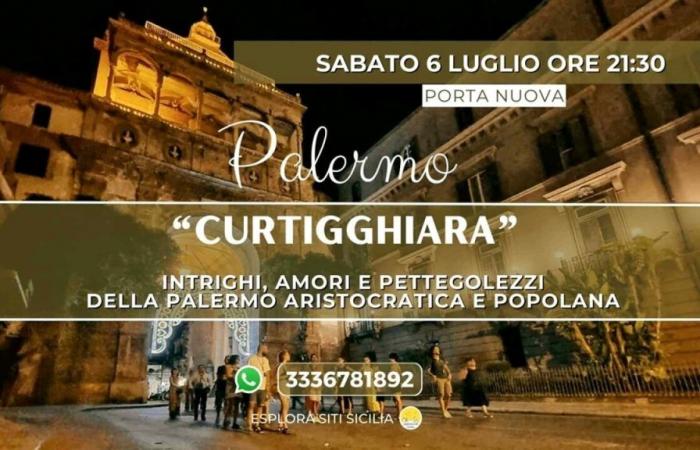 Tour notturno Palermo “curtigghiara” sabato 6 luglio 2024 – .