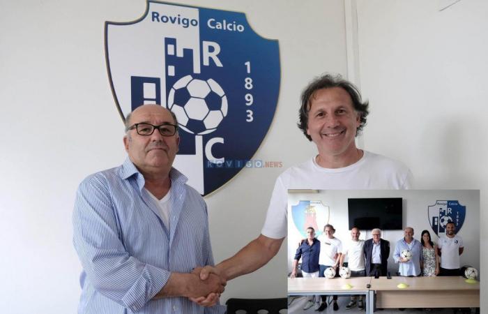 Ecco il nuovo mister Fabio Rossitto, dirigente della più forte squadra di calcio del Rovigo – .