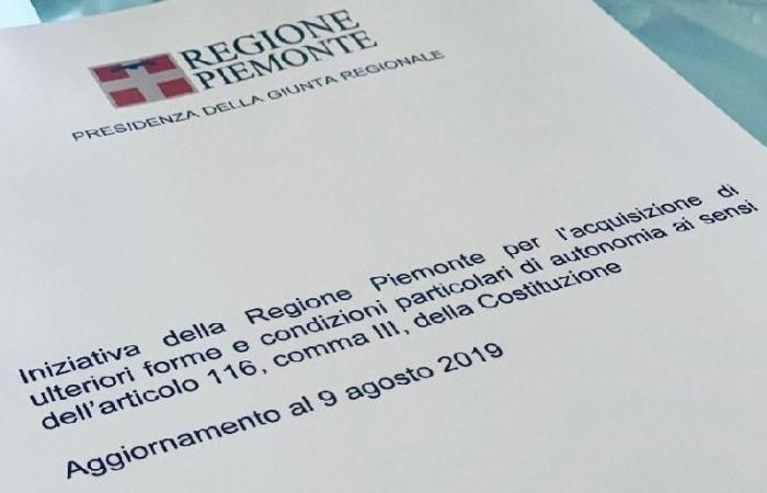 Il Piemonte riparte sull’Autonomia: “Pronti a chiedere 9 soggetti”