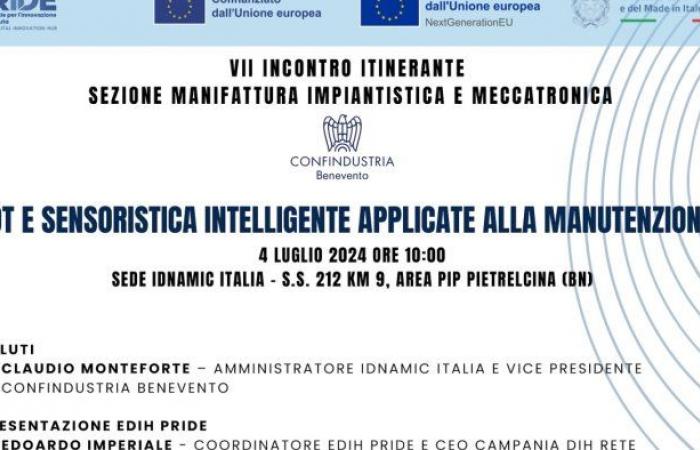Confindustria. 7° Incontro Itinerante della Manifattura presso Idinamic Italia – .