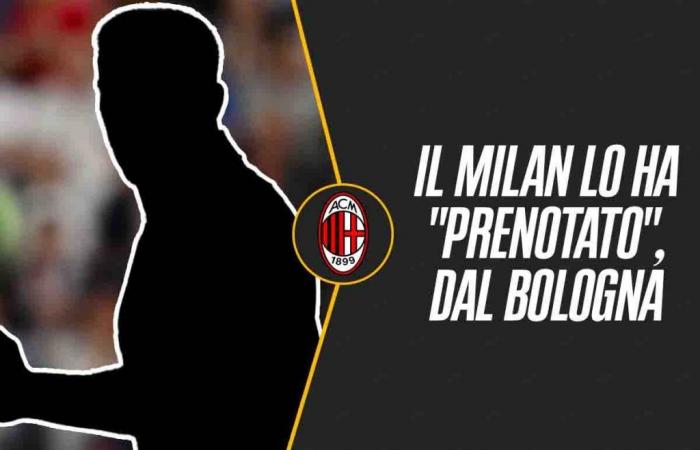 Il Milan lo ha “prenotato”, arriva dal Bologna nel 2025 – .