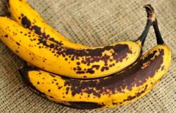 Perché si formano delle macchie nere sulle banane? Sono più buoni da mangiare di quelli gialli? – .