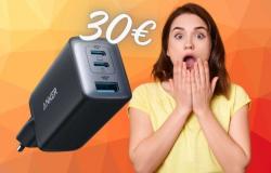Caricatore USB ultra compatto con potenza 65W a SOLI €30 – .