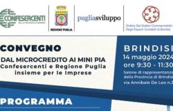 BRINDISI. Convegno su “Microcredito e Mini PIA”. Confesercenti e Regione Puglia insieme per le imprese. – .